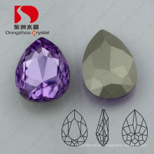 Accesorios de cristal, gotas sueltas de lujo de piedra de diamante sueltas (DZ-3003)